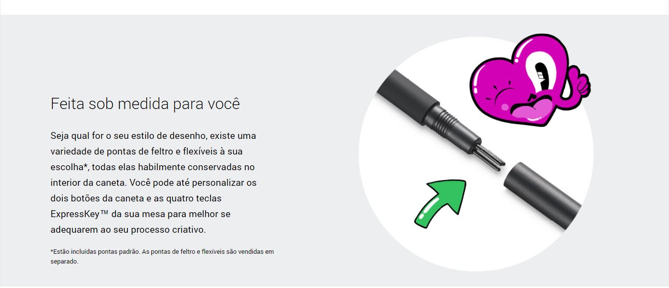 Mesa Digitalizadora Wacom Intuos Pequena Bluetooth Verde Pistache - CTL-4100WLE0